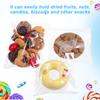 100PCS 4.5" x5.5" Clear Self -Adhesive Cello/Cellophane Treat Bag for Food Storage Bakery Candle Soap Bakery Cookie Gift Packing Party Favors view 4