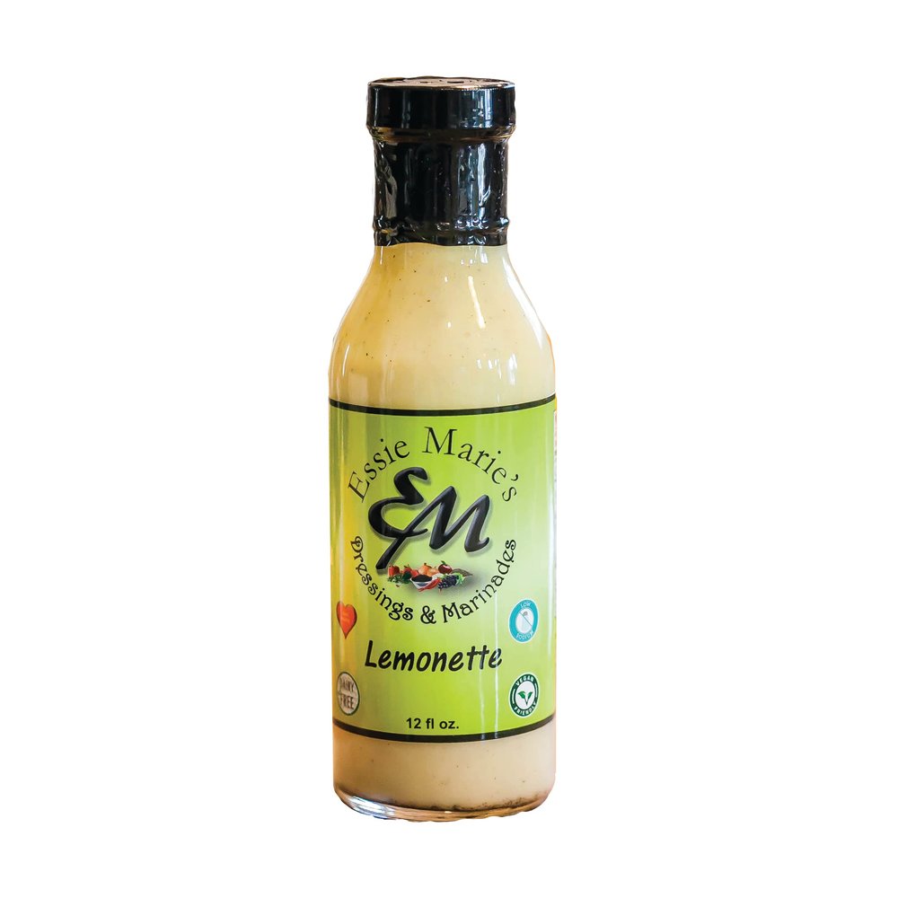 ESSIE MARIES Dressing, 12 FZ Heart Healthy Food (Lemonette Dressing)