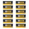 Aufschnitt Beef Bars - High Protein Snack with Grass Fed Beef - Kosher, and Keto Friendly - Island Teriyaki Flavor with Pineapple and Chia Seeds, 12 Count view 1