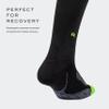 2XU Recovery Compression Socks, Small, Black/Grey view 3