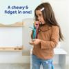 Fun and Function  Spaghetti Chewy Fidget  Chewy Tubes for Kids  Oral Sensory Chewy Toy for Kids  Therapeutic Fidget Noodles  Light Chewers view 2
