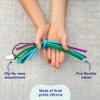 Fun and Function  Spaghetti Chewy Fidget  Chewy Tubes for Kids  Oral Sensory Chewy Toy for Kids  Therapeutic Fidget Noodles  Light Chewers view 4