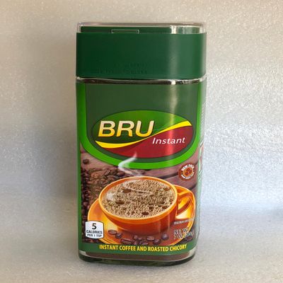 12 BOTTLES OF BRU INSTANT COFFEE 7oz (200g) EACH