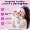 Wellements Organic Baby Multivitamin Drops (1 Fl Oz) - Cherry Flavor Liquid Multivitamins for Infants & Toddlers (2 Months+) - Toddler Vitamins for Immune Support*, Healthy Growth & Bone Development* view 2