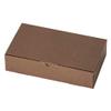 Heads MBR-GB14 Plain Gift Box, Made in Japan, W 10.3 x H 2.4 x D 6.3 inches (262 x 62 x 161 mm), Brown, Box of 10 view 1