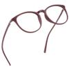 LifeArt Blue Light Blocking Glasses, Anti Eyestrain, Computer Reading Glasses, Gaming Glasses, TV Glasses for Women Men, Anti Glare (Aubergine, 1.50 Magnification) view 1