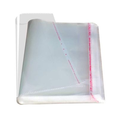100PCS Transparent Clear Self Sealing Flat Cello/Cellophane OPP Plastic Packaging Bag PE bags For Clothing Store T-shirt Storage Envelope Electronic Sample Gift Card Wrap(8x12 inch /20x30cm)
