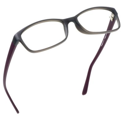 LifeArt Blue Light Blocking Glasses, Anti Eyestrain, Computer Reading Glasses, Gaming Glasses, TV Glasses for Women Men, Anti Glare (Matte Gray, 2.00 Magnification)
