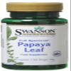 Swanson Full Spectrum Papaya Leaf - Herbal Supplement Promoting Digestive Health & GI Tract Support - Natural Formula Overall Wellness - (60 Capsules, 400mg Each) view 1