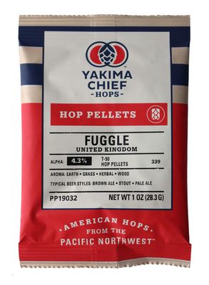 YCH Hops - UK Fuggle Hop Pellets 1 Oz