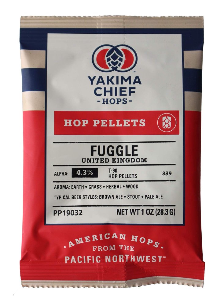 YCH Hops - UK Fuggle Hop Pellets 1 Oz