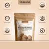 Heawans Organic Whole Nutmeg 4.5 oz, Premium Grade, Packed in a stand up resealable pouch. view 4