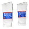 6 pair 90% Cotton Blend Diabetic Socks Men's Women's The Choice of health Professionals (Men's) view 1