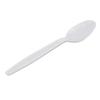 Heavyweight Plastic Spoons, White (w/textured handle) - 1000 count view 2