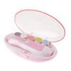 Amazingdeal Electric Baby Nail Trimmer Scissors Light Infant Kids Manicure Clipper Set(Pink) view 1