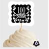 100th Birthday Anniversary Blessed Years Cupcake Decoraton Topper Picks -12pk view 1