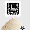 11th Birthday Anniversary Blessed Years Cupcake Decoraton Topper Picks -12pk view 1