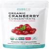 USDA Organic Cranberry Concentrate (50:1) Powder - 500mg is Equivalent to 25,000mg of Fresh Cranberries - For Kidney Cleanse & UTI Support Vitamins - Women - Supplement - 100 Servings - No Pills view 1