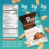 Pnuff Crunch Peanut Butter Puffs - Healthy Snacks, Low Calorie Snacks, Gluten Free Snacks, Vegan, High Protein, Keto, Office Snacks, Low Sugar, as Seen on Shark Tank - Cocoa, 4 Oz Bag (Pack of 3) view 2