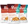 Pnuff Crunch Peanut Butter Puffs - Healthy Snacks, Low Calorie Snacks, Gluten Free Snacks, Vegan, High Protein, Keto, Office Snacks, Low Sugar, as Seen on Shark Tank - Cinnamon, 4 Oz Bag (Pack of 3) view 1