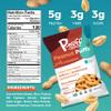 Pnuff Crunch Peanut Butter Puffs - Healthy Snacks, Low Calorie Snacks, Gluten Free Snacks, Vegan, High Protein, Keto, Office Snacks, Low Sugar, as Seen on Shark Tank - Cinnamon, 4 Oz Bag (Pack of 3) view 2