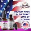 FLORIDA HERBS Organic Poke Root Tincture | Poke Extract Liquid for Immune & Lymphatic Support | Alcohol-Free, Vegan, Non-GMO Supplement | Made in USA | 2 Fl Oz view 4