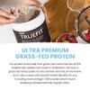 TrueFit High Fiber Protein Powder, Grass-Fed Whey Meal Replacement Shake with Prebiotics, Probiotics, & Organic Superfoods, Keto Friendly, Gluten Free view 4