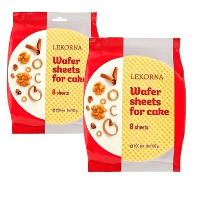 2 pack Tort Wafers "Classic"