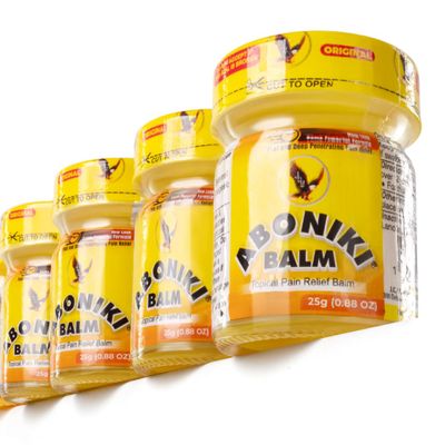 Aboniki Balm (4 Jars)  Powerful and Fast-Acting Pain Relief for Muscles, Joints, and Whole Body. Get Quick Relief Balm - Soothes Aches and Pains. Experience Deep Heat and Comfort