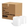 Karat Earth KE-KCL1045 PLA Flat Lids for 32 oz Paper Cold Cups, Cups Lids, Diameter 104.5mm - Case of 600 pcs view 1