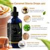 Enzo Liquid Stevia Drops Our Zero Calories Sweetener (4oz - 800 Servings/Bottle) - Toffee Caramel - All Natural flavoring with No Artificial Additives & Filler Ingredient view 4