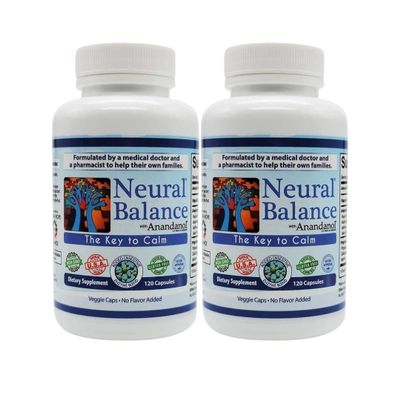 NEURAL BALANCE Anandanol with Proprietary Digestive Enzyme Blend (Capsules, 2 Pack)