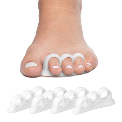 ZenToes Triple Loop Hammertoe Crest, Men & Women, Cushion, 4 Pack