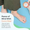ZenToes Triple Loop Hammertoe Crest, Men & Women, Cushion, 4 Pack view 4