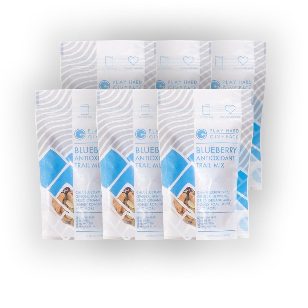 Blueberry Antioxidant Trail Mix 6 Pack