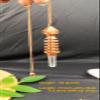 Jet 4 Isis Copper w/Crystal Point Pendulum Combine Ring Chamber Reiki Wiccan Free Booklet Jet International Crystal Therapy Booklet Healing Dowsing A++ Metaphysical Image is JUST A Reference view 3
