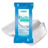 Rinse-Free Bath Wipe Impreva Bath Soft Pack Aloe Unscented 8 Count view 1