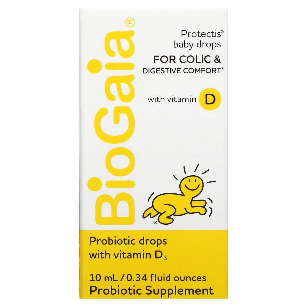 BioGaia ProTectis Baby Drops with Vitamin D3 0.34 oz (Pack of 2)