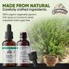 Buchu Tincture, Organic Buchu Extract (Agathosma Betulina) Dried Leaf Health Supplement, Non-GMO in Cold-Pressed Organic Vegetable Glycerin 2 oz, 670 mg view 3