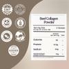 Zen Principle Grass-Fed Agglomerated Hydrolyzed Collagen Peptides 3 lb. Anti-Aging Protein Powder for Healthy Hair, Skin & Joints. Paleo and Keto Friendly, GMO and Gluten Free, Pasture-Raised Bovine. view 2