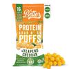 Better Than Good Savory Keto Jalapeno Cheddar Protein Puffs | Gluten-Free -16g Protein, Low Sugar, Low Calorie, Diabetic Friendly Snacks | Low carb, Healthy Kids Snack | No Artificial Flavours (12-Pack) view 1
