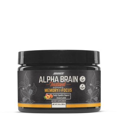 Alpha BRAIN Instant - Peach (30 Serving Tub)