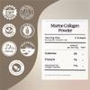 Zen Principle Marine Collagen Peptides Powder 3lb. Wild-Caught Fish, Non-GMO. Supports Healthy Skin, Hair, Joints, and Bones. Hydrolyzed Type 1 & 3 Protein. Amino Acids, Unflavored, Easy to Mix. view 2