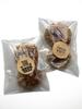 200 Count Clear Resealable Cello/Cellophane Bags Great for Bakery, Candle, Soap, Cookie, Greeting Cards, etc by CuteBoxCo (3" x 4" - Assorted"Thank You") view 2