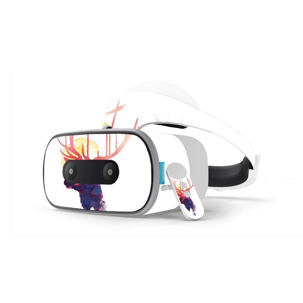 MightySkins Skin Compatible with Lenovo Mirage Solo - Burning Sun | Protective, Durable, and Unique Vinyl Decal wrap Cover | Easy to Apply, Remove, and Change Styles | Made in The USA