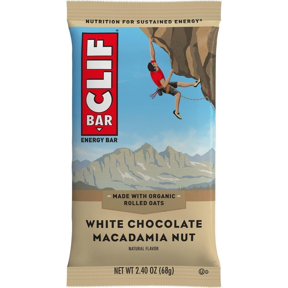 Clif Bar Clifbar 12 Pack White Chocolate Macadamia, One Size