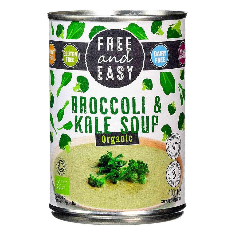 Free & Easy Organic Broccoli Kale Soup, 400 GR