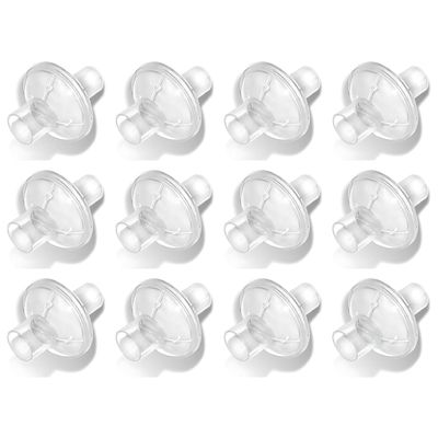 Nispira 12-Pack Universal CPAP Inline Viral Filter for ResMed, Dreamstation CPAP BiPAP Machines Standard Tubing Outlet 22 mm Machine Outlet 25mm