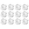 Nispira 12-Pack Universal CPAP Inline Viral Filter for ResMed, Dreamstation CPAP BiPAP Machines Standard Tubing Outlet 22 mm Machine Outlet 25mm view 1