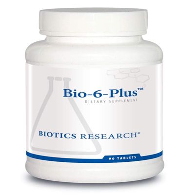 Biotics Research Bio 6 Plus Digestive Support, Supports Pancreatic Function, 50,000 NF Units Amylase, 9,300 NF Units Lipase, 50,000 NF Units Protease, Pancreatic and Digestive Enzymes 90 Tablets